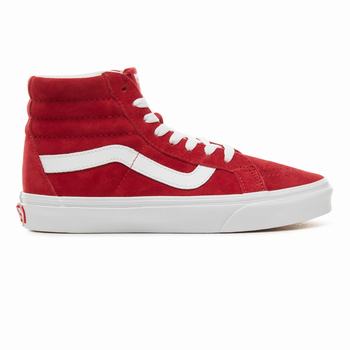 Férfi Vans Suede Sk8-Hi Reissue Magasszárú Cipő VA3095826 Fehér